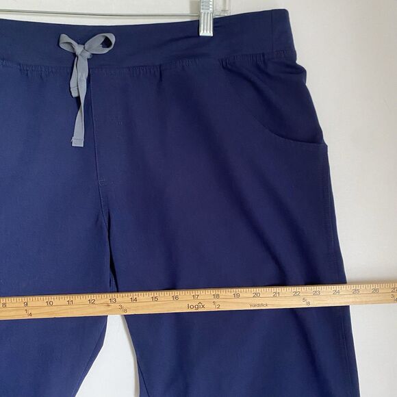 Figs Technical Collection Scrub Pants Men XLT Navy Cargo Inseam 32" Medical - Picture 6 of 10